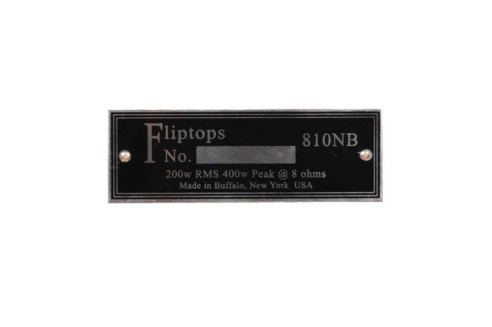 Fliptps 810NB PlATE